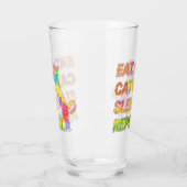 Eet, Slaap, Katten, Herhaal Glas (Links)