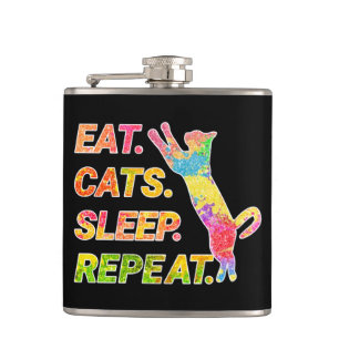 Eet, Slaap, Katten, Herhaal Heupfles