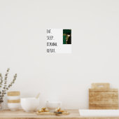 Eet. Slaap. Kdrama. Herhaal Poster (Keuken)