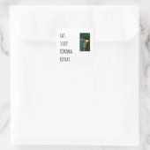 Eet. Slaap. Kdrama. Herhaal. Vierkante Sticker (Tas)