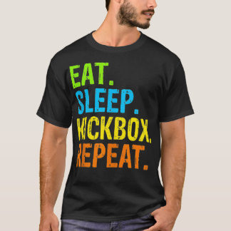 Eet Slaap Kickbox Herhaal Kick Boxing Gift 1 T-shirt