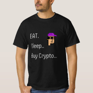Eet Slaap Koop Crypto T-Shirt   NFT Investor Gift 