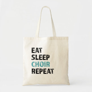 Eet, Slaap, Koor, Herhaal Tote Bag