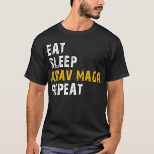 Eet Slaap Krav Maga T-shirt