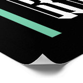 Eet Slaap Krijg Uitzichten Herhaal - Inspirerend Poster (Hoek)