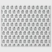 Eet slaap Lees boek liefhebber Cadeaupapier (Vlak)