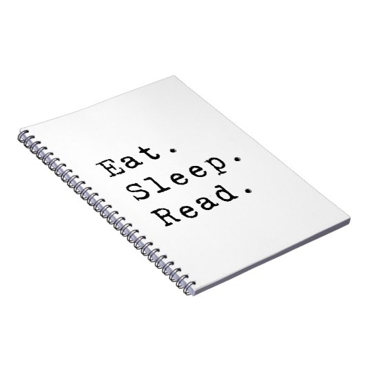 Eet. Slaap. Lees. Notitieboek (Rechterzijde)