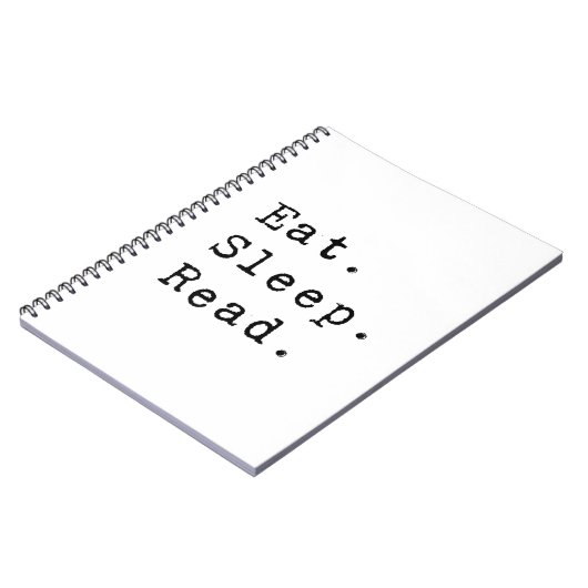 Eet. Slaap. Lees. Notitieboek (Linkerzijde)