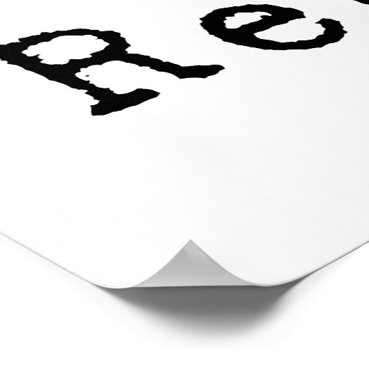 Eet. Slaap. Lees. Poster (Hoek)