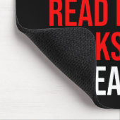 Eet. Slaap. Lees verboden boeken. Herhaal Muismat (Hoek)