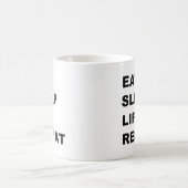 Eet, Slaap, Lift, Herhaal. Koffiemok (Center)