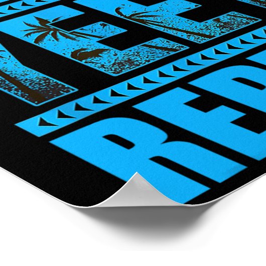 Eet slaap, maar herhaal poster (Hoek)