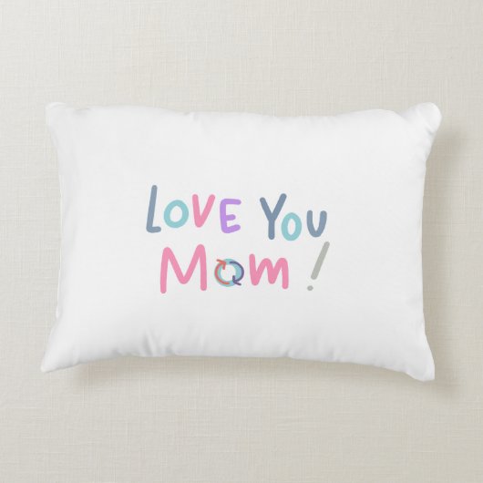 Eet Slaap Moeder Herhaal Moeders Liefde Accent Kussen (Achterkant)