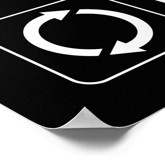 Eet Slaap Mojito's Herhaal Poster (Hoek)