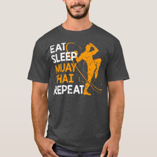 Eet Slaap Muay Thai Herhaal Muay Thai T-shirt
