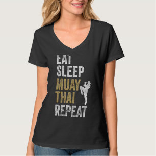 Eet Slaap Muay Thai Herhaal Muay Thai T-shirt