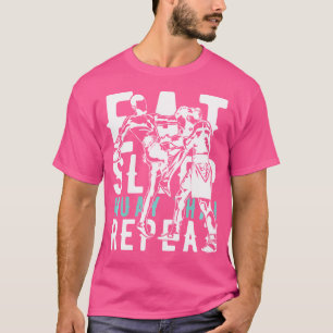 Eet Slaap Muay Thai Herhaal Muay Thai T-shirt