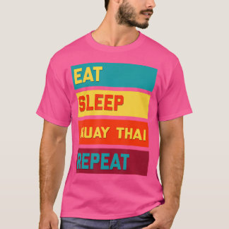 Eet Slaap Muay Thai Repeat Edition T-shirt