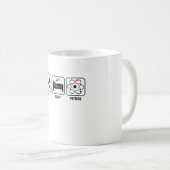 Eet. Slaap. Natuurkunde Koffiemok (Voorkant rechts)