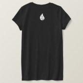 Eet, slaap, olie, herhaal - donker t-shirt (Design achterkant)