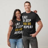 eet slaap oplossen t-shirt (Unisex)