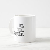 Eet. Slaap. Orthopedie. Koffiemok (Voorkant links)