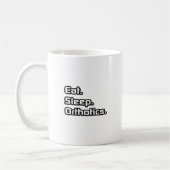 Eet. Slaap. Orthotica. Koffiemok (Links)