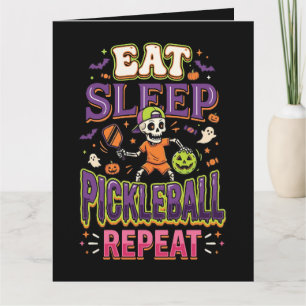 Eet Slaap Pickleball Herhaal Pickleball Kaart