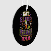 Eet Slaap Pickleball Herhaal Pickleball Ornament (voorkant)