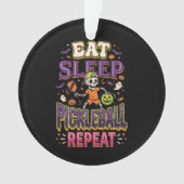 Eet Slaap Pickleball Herhaal Pickleball Ornament (voorkant)