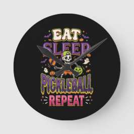 Eet Slaap Pickleball Herhaal Pickleball  Ronde Klok