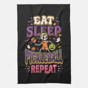 Eet Slaap Pickleball Herhaal Pickleball Theedoek