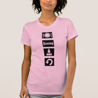 Eet, Slaap, Rave, Herhaal. T-shirt