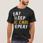 Eet slaap RC Race T-shirt (Voorkant)