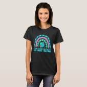 Eet slaap Recyclen levensstijl Zero Waste T-shirt (Voorkant volledig)
