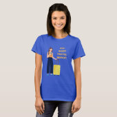 Eet Slaap Reizen Herhaal Reizen Liefhebber T-shirt (Voorkant volledig)