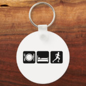 eet slaap ren sleutelhanger (Voorkant)