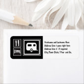 Eet. Slaap. RV! Etiket (Insitu)