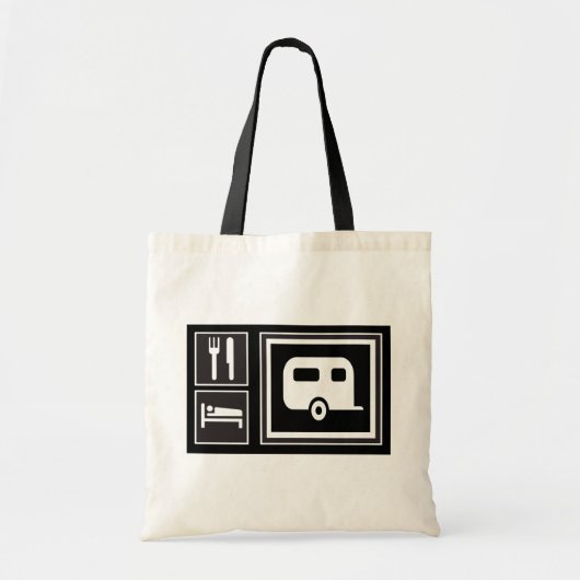 Eet. Slaap. RV! Tote Bag (Voorkant)