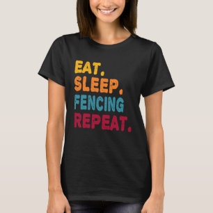 Eet Slaap Schermen Herhaal Jongens Mannen Vrouwen T-shirt