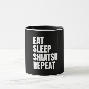Eet Slaap Shiatsu Herhaal Mok