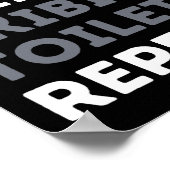 Eet Slaap Skibidi Toilet Herhaal Grappig Skibidi T Poster (Hoek)