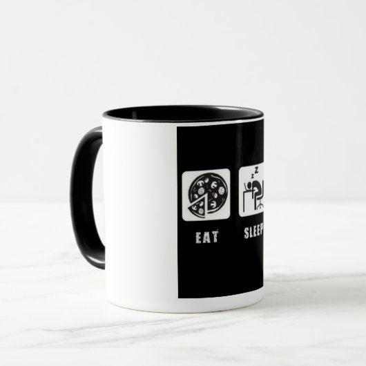 Eet, Slaap, Slay Dragons. Mok (Voorkant links)