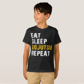 Eet slaap Sojutsu T-shirt (Voorkant volledig)