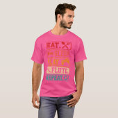 Eet Slaap Speel Fluit Herhaal Grappige Fluit Spele T-shirt (Voorkant volledig)