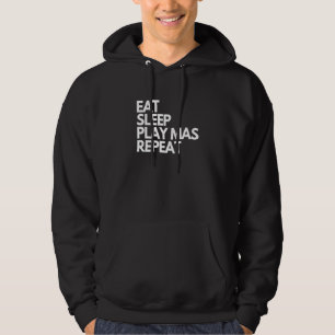 Eet Slaap Speel Mas Herhaal Trinidad en Tobago Vla Hoodie