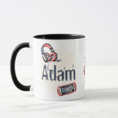 Eet, slaap, spel, herhaal. Mok (Links)