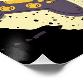 Eet Slaap Spel Videogame Perfect Poster (Hoek)