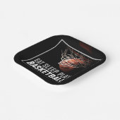 Eet Slaap Spelen Basketbal Kunstwerk Motivatie Papieren Bordje (Gebogen)