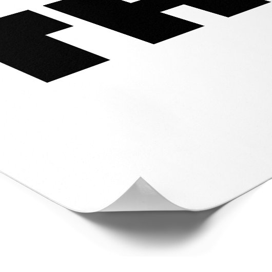 Eet... Slaap... Statistieken bedenken (Bell Curve) Poster (Hoek)